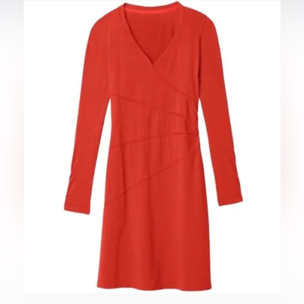 Athletea Sunburst long sleeve size S dress
